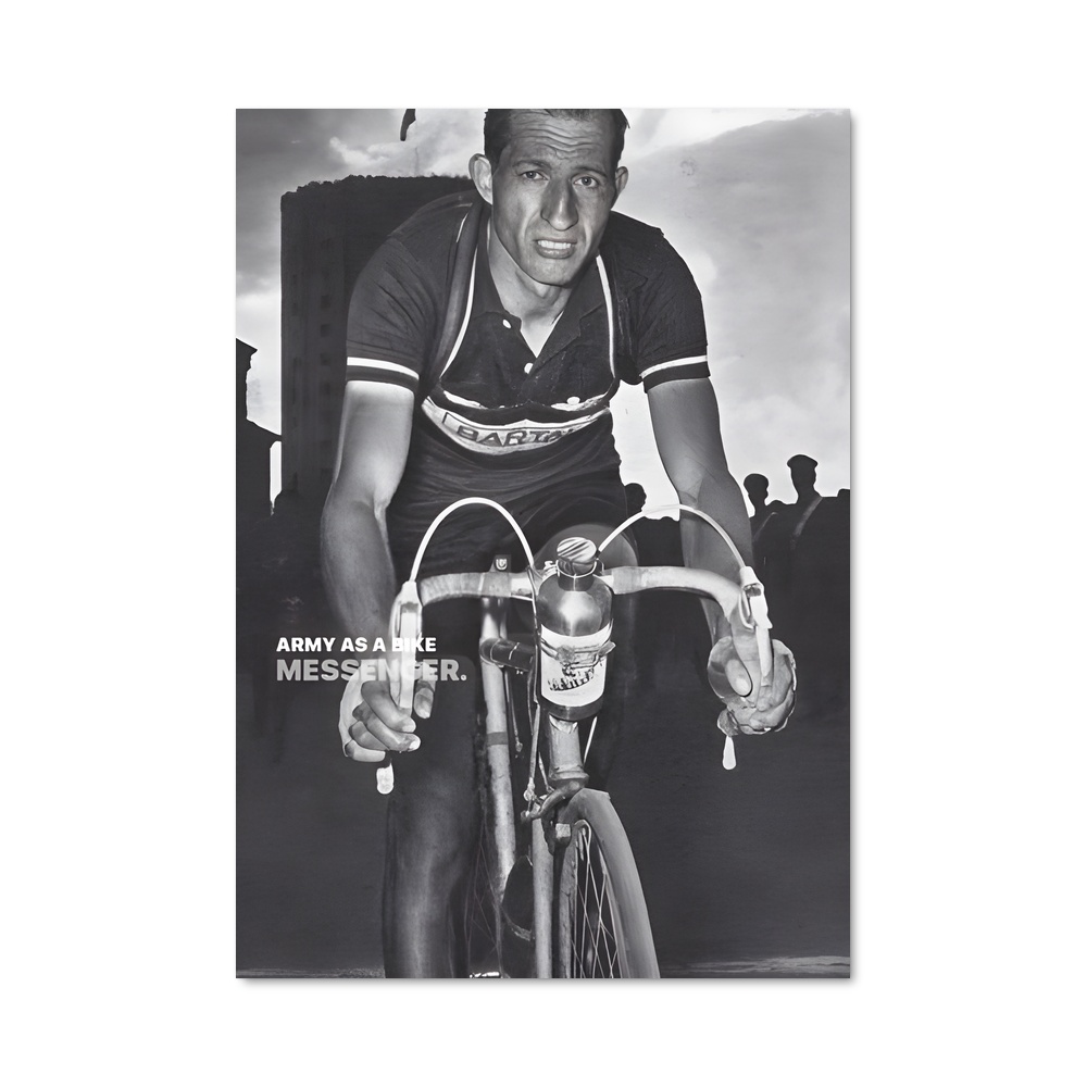 Poster Le Cycliste Legendiaire – affiche Cyclisme